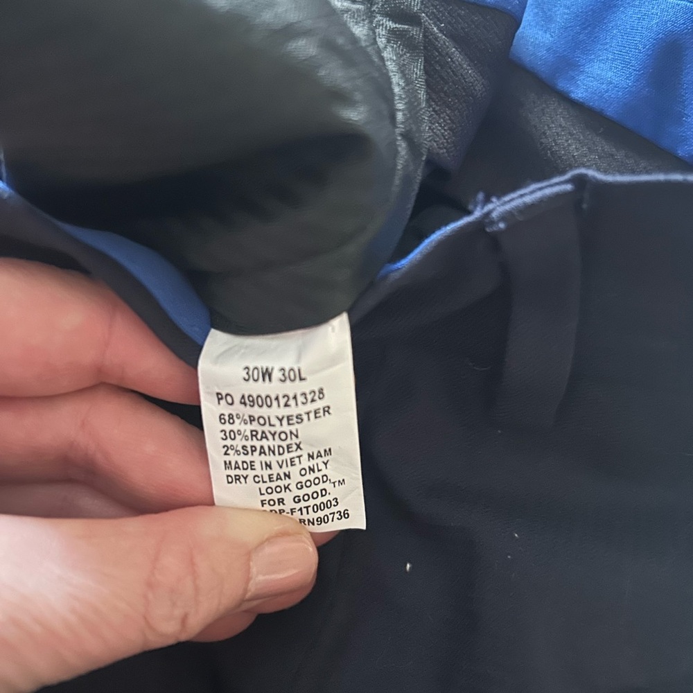 Reaction by Kenneth Cole techni-Cole pants 30W x30L